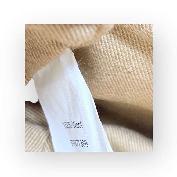 J Crew ᪥ Tweed Antique Gold Chain Handle Mini Handbag Bag ᪥ Red Wool ᪥ Leather ᪥ - Picture 11 of 16